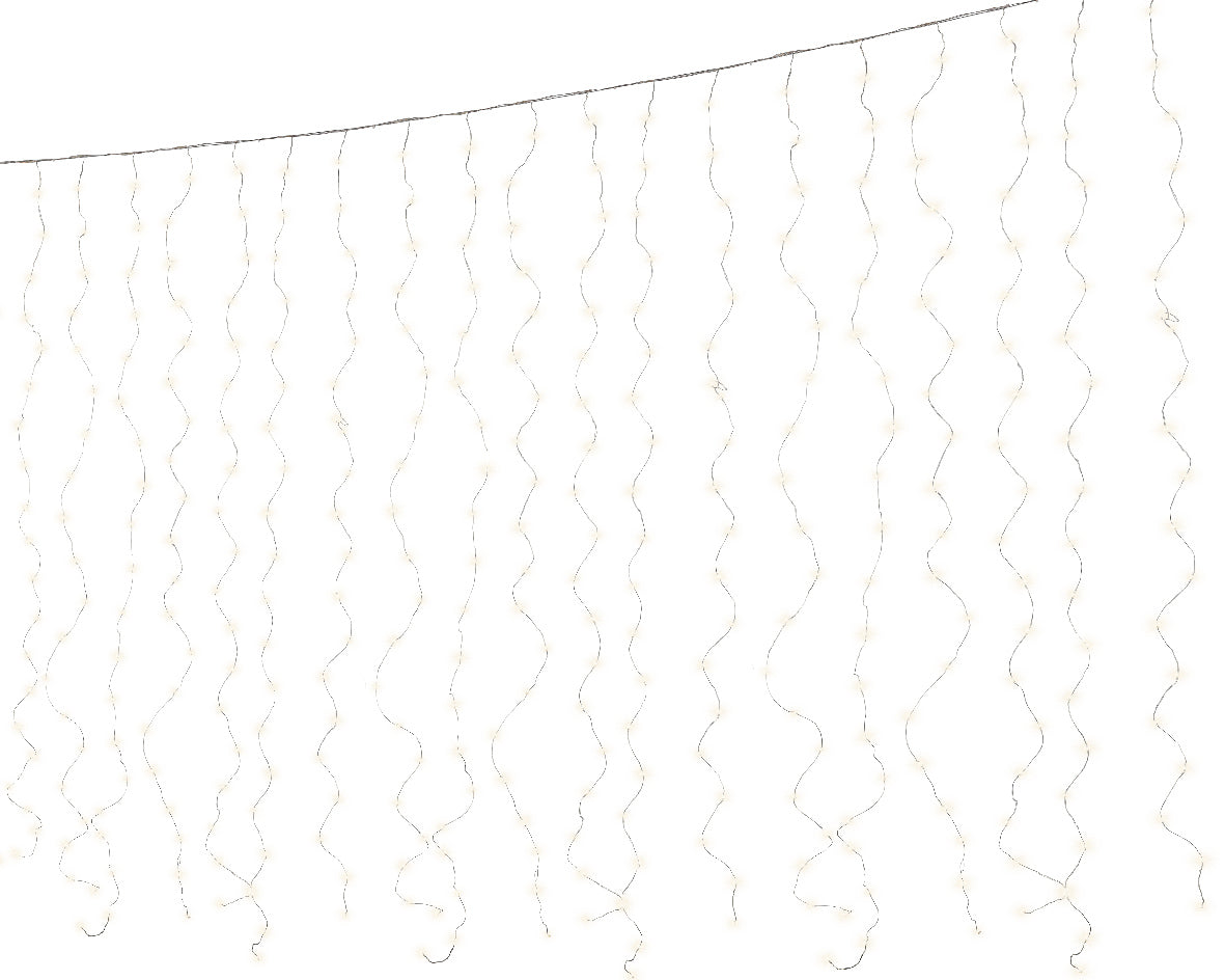 Kaemingk Micro LED Curtain Lights Steady Outdoor