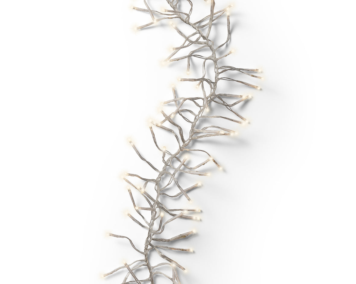 Homesmiths LED Cluster Lights 8 Function Twinkle Effect Warm White 1512L