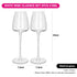Fissman Set Of 2 White Wine Glasses Set 310 ML