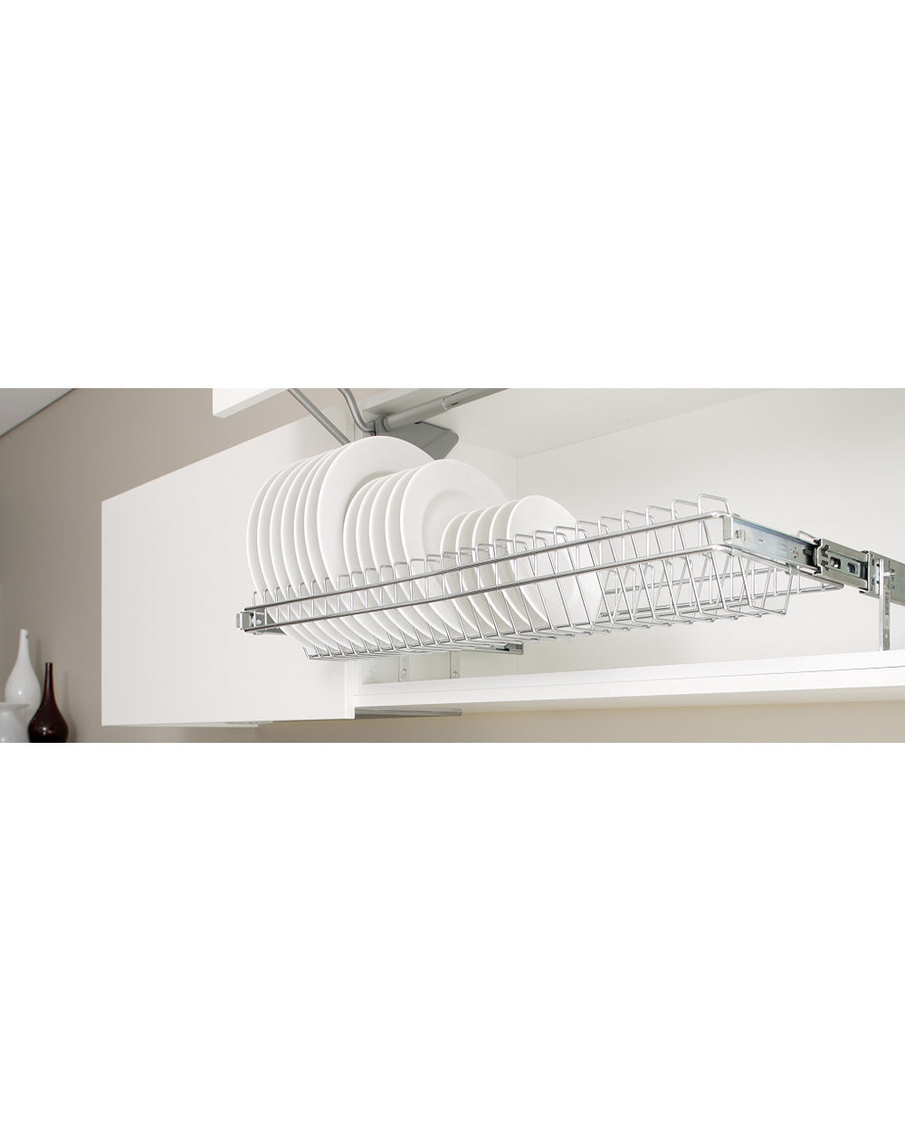 Tansel Single Rack Plate Pull Out Drawer with Slides L 350 x H 100 x W 250 mm