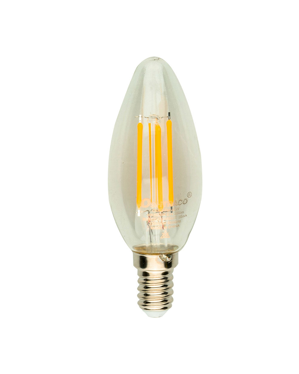 Oshtraco 4W AC220-240V E14 Warm White LED Lamp