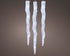 Homesmiths LED Icicle Lights Flashing Effect Cool White