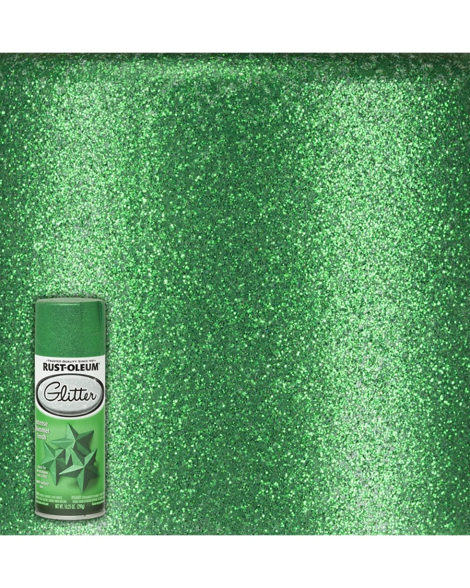 RustOleum Glitter Kelly Green 10.25Oz