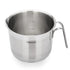 Fissman Stainless Steel Milk Pot 14 x 11cm Silver 1.5L