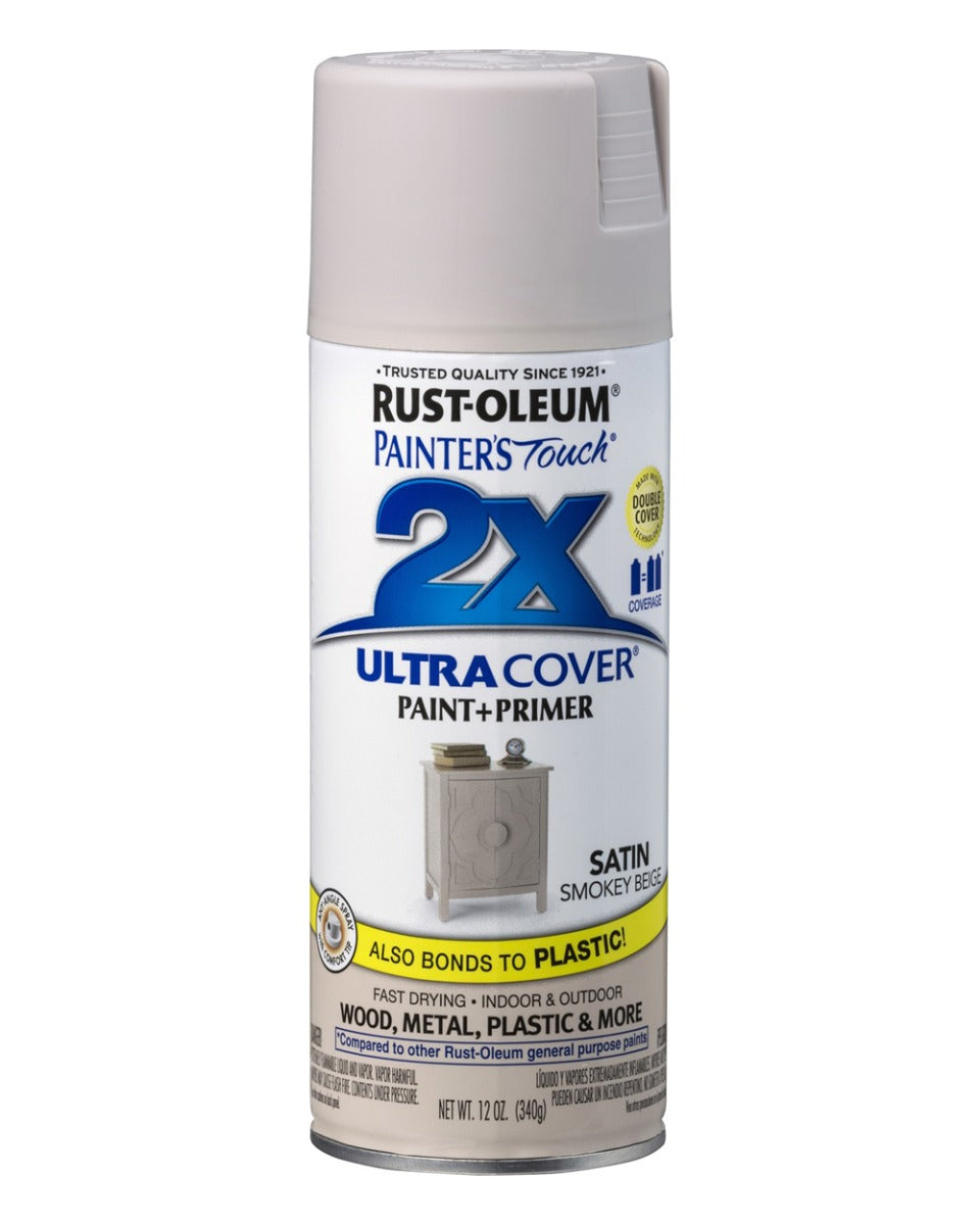 RustOleum PT 2X Satin Smokey Beige 12Oz