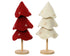 Homesmiths Tree Felt On Foot Red & White