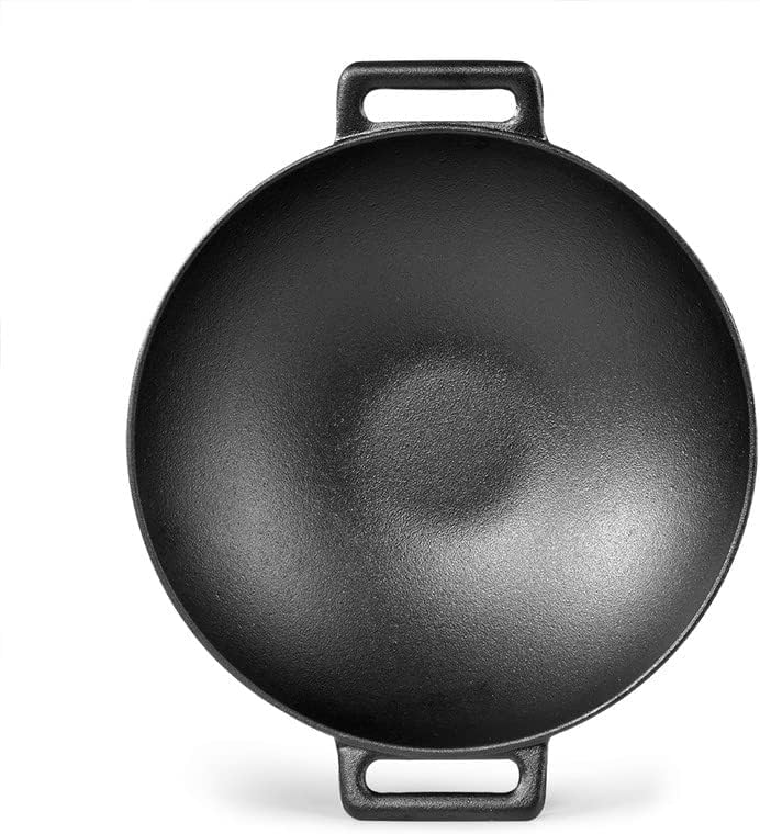 Fissman Wok 30.6 x 8cm / 3.1L Cast Iron
