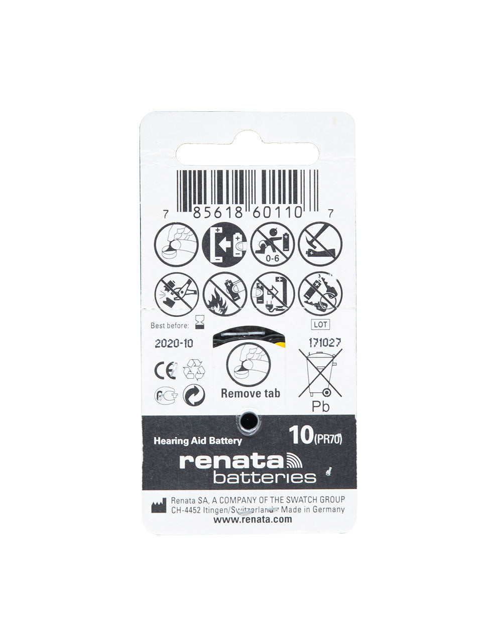 Renata Battery R ZA 10