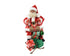Homesmiths Polyester Sitting Santa Giftbag 20cm