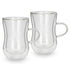 Fissman Set of 2 Double Wall Cups 150ML Borosilicate Glass