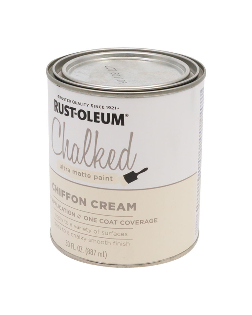 Rust-Oleum Chiffon Cream Chalkboard Paint 30 Oz