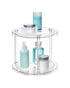 The Home Edit 2 Tier Turntable Clear 9.5 inch