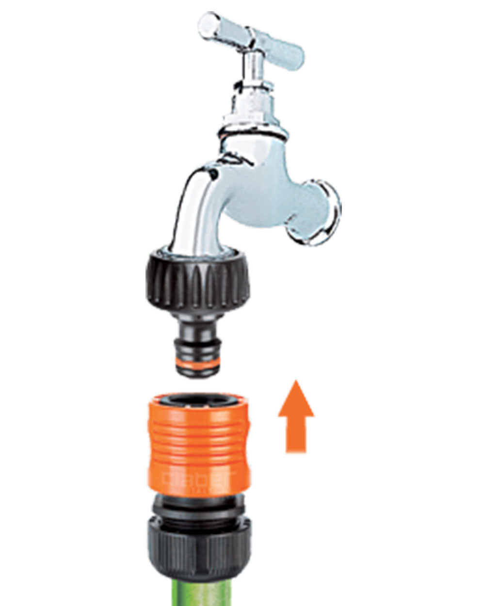 Claber 3/4 inch 20 - 27 mm Threaded Tap Connector