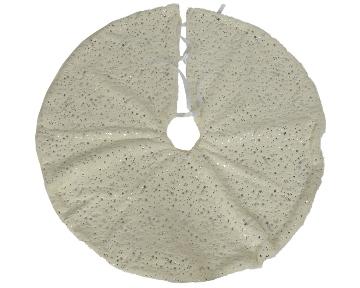 Homesmiths Tree Skirt Polyester Round 100cm