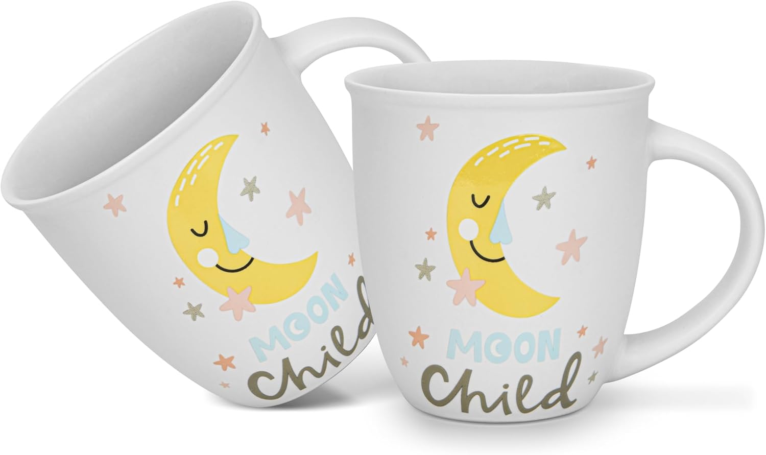 Fissman Set Of 2 Mugs 380 ML Moon Child