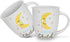 Fissman Set Of 2 Mugs 380 ML Moon Child