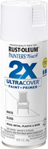Rust-Oleum Pt 2X Uc 12Oz Gloss White
