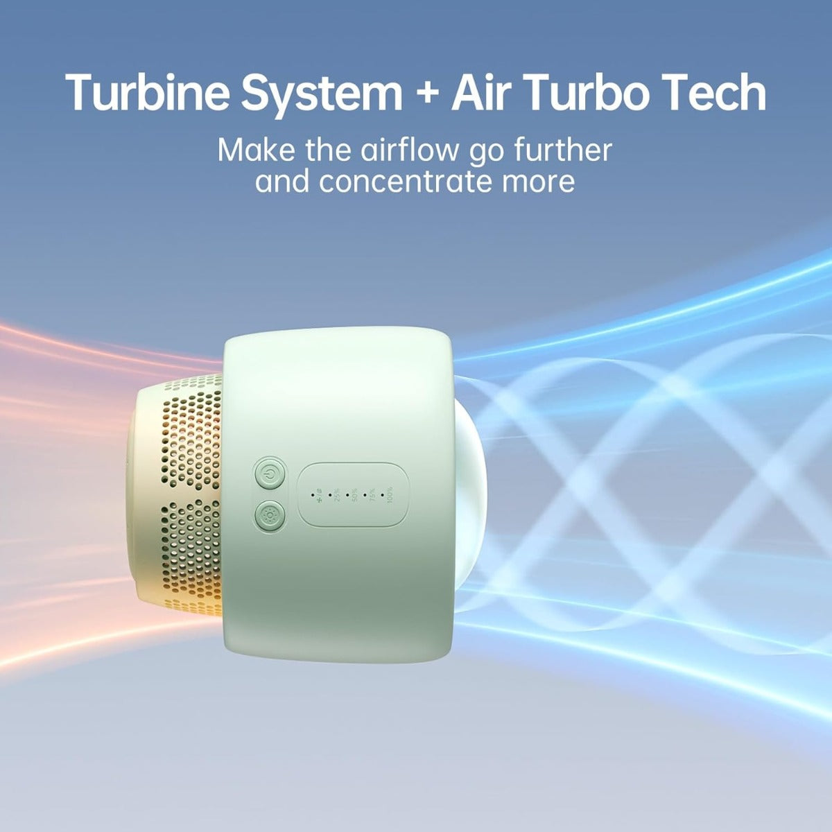 Jisulife Stroller Fan Life2(4000mAh) Green