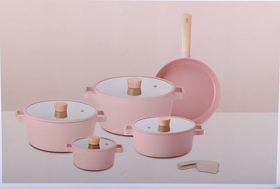Neoflam Fika Cookware Mini Peach Set of 11