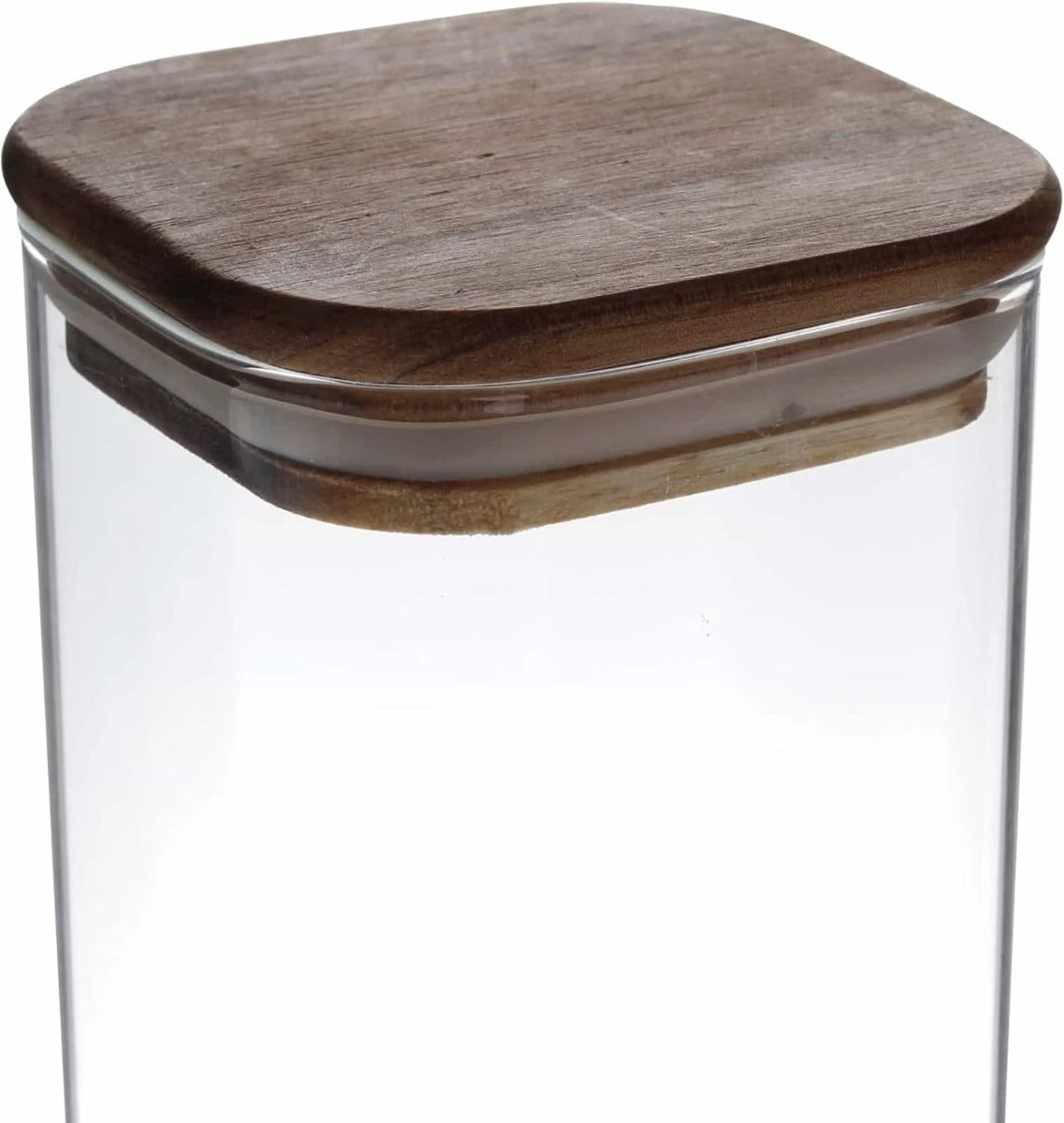 Neoflam Borosilicate Square Glass Jar 700ML