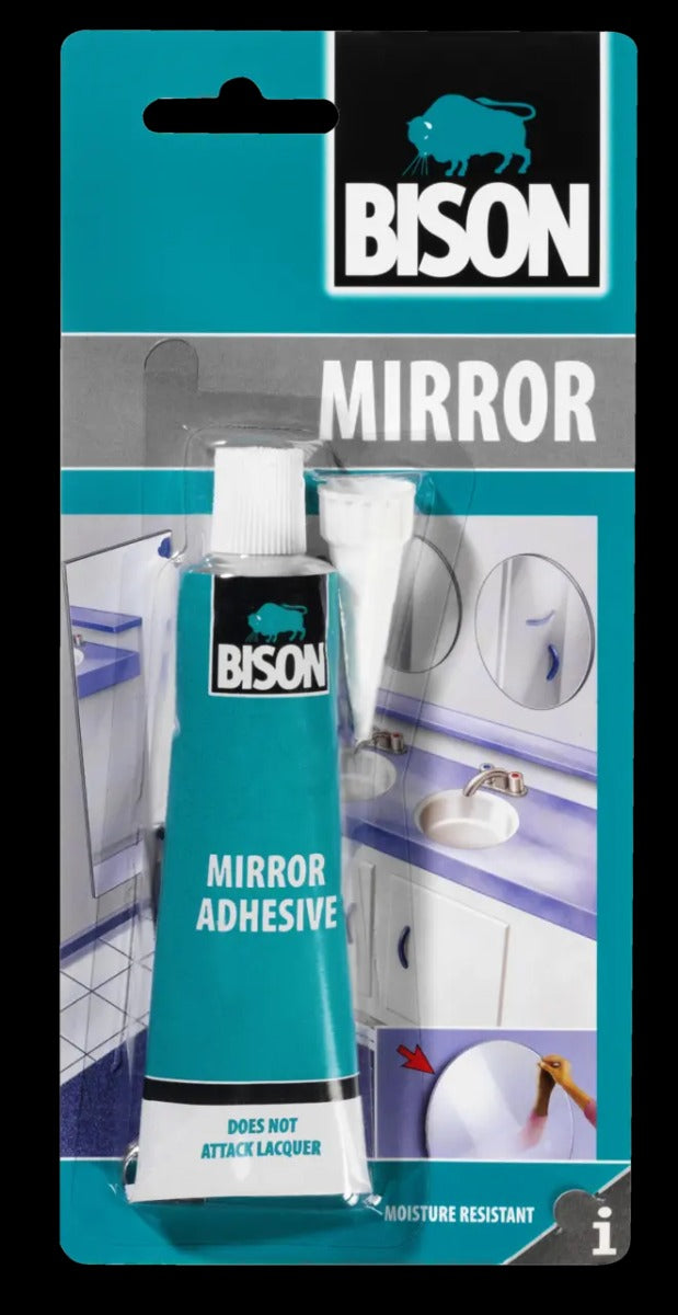 Bison Mirror Adhesive Card 60ML