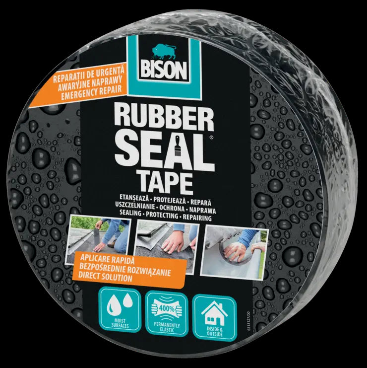 Bison Rubber Seal Tape 7.5cm x 5m