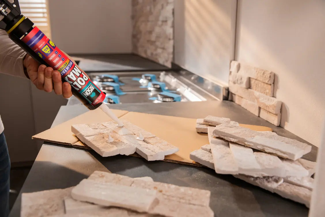 Bison Poly Max High Tack Express Construction Adhesive and Sealant Tube 165g