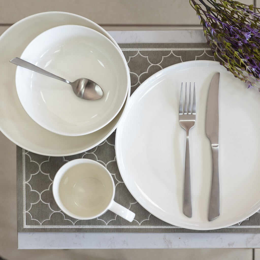 Fissman Tableware Horeca Porcelain Set Of 16 Pieces