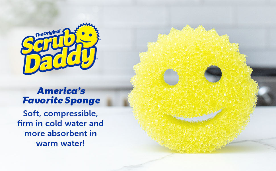 Scrub Daddy All Purpose Cleaning Sponge Yellow