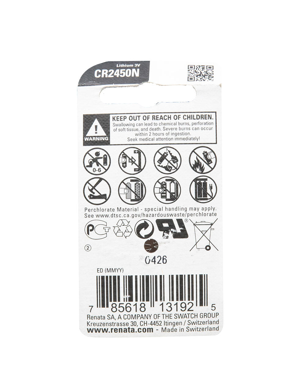 Renata CR2450N