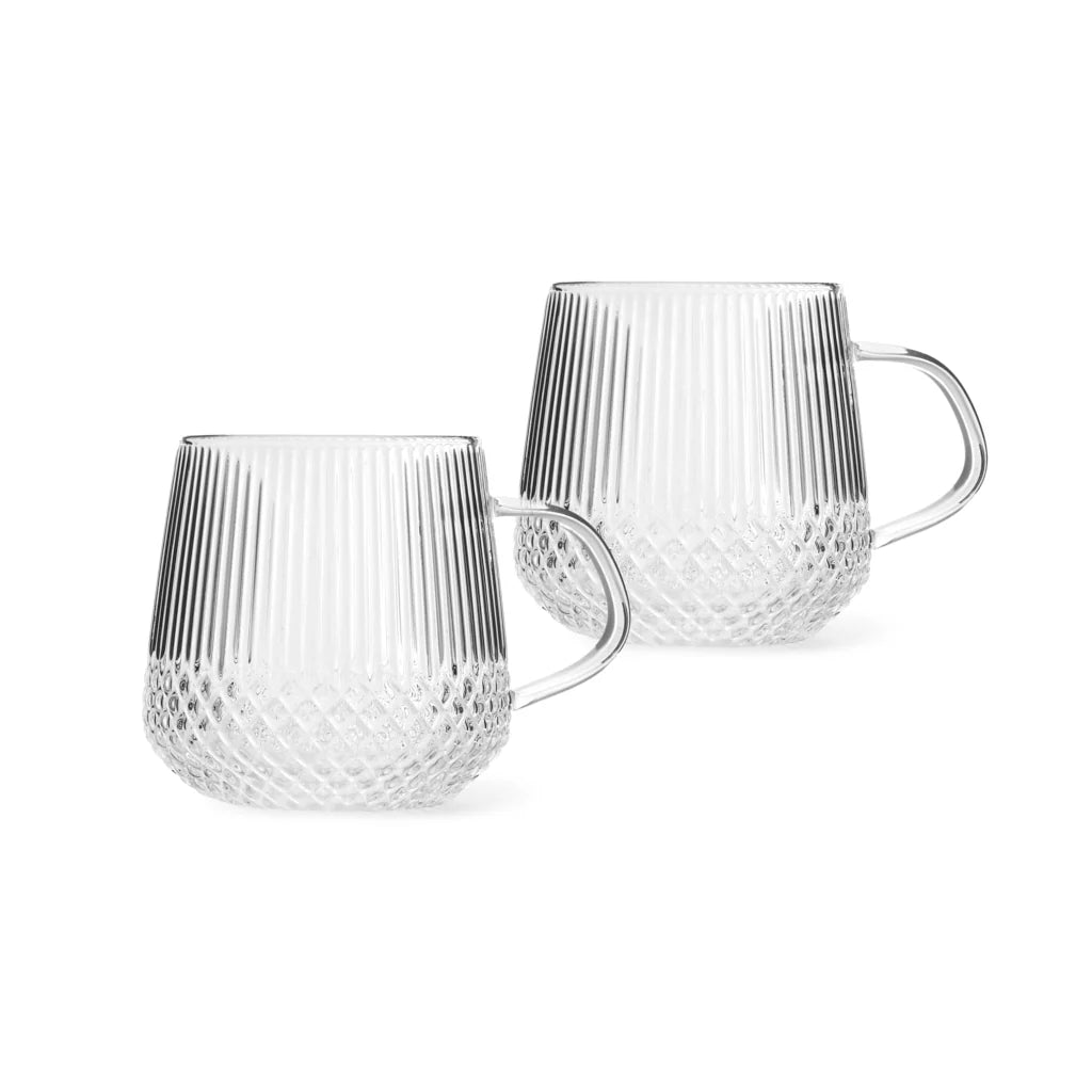 Fissman 2 Pieces Cups 410ML Borosilicate Glass