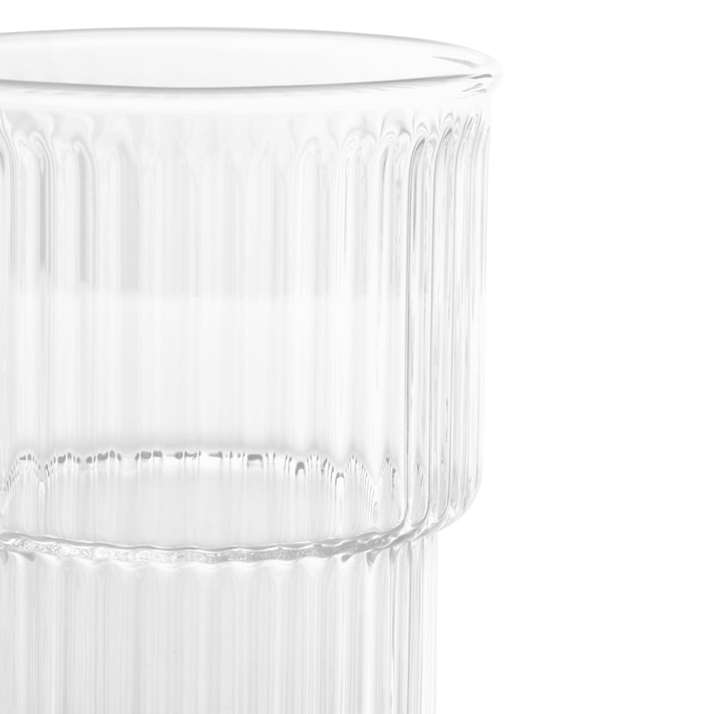 Fissman 2 Pieces Tumbler Glasses 370ML  Borosilicate Glass