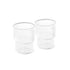 Fissman 2 Pieces Tumbler Glasses 370ML  Borosilicate Glass