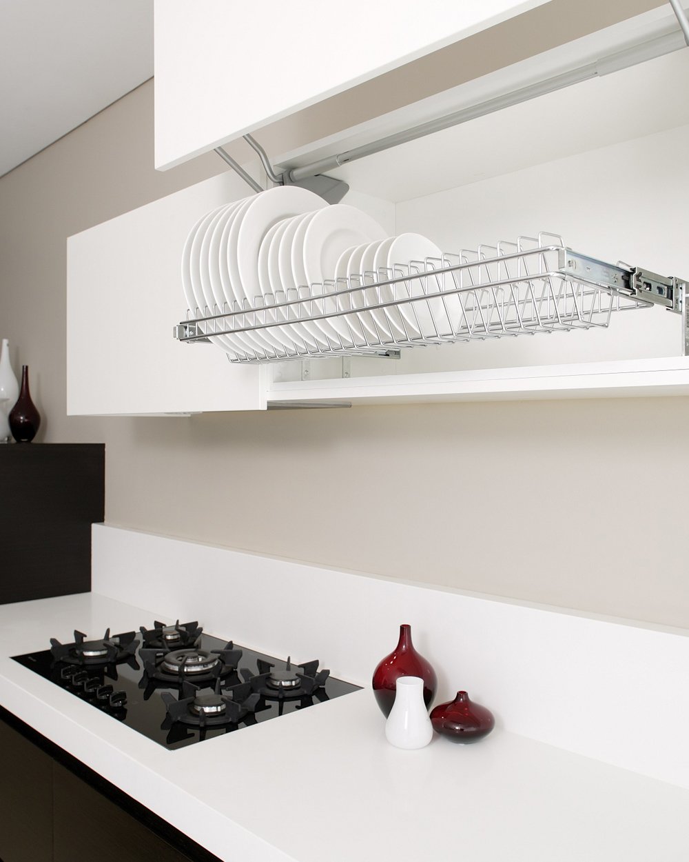 Tansel Single Rack Plate Pull Out Drawer with Slides L 350 x H 100 x W 250 mm