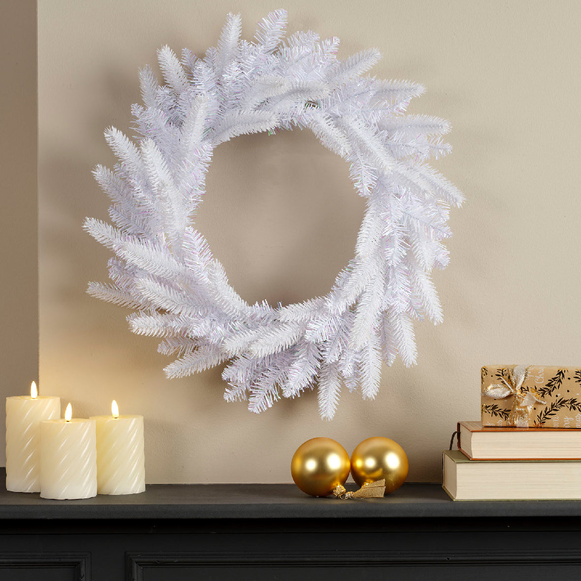 Homesmiths Copenhagen Wreath Glitter