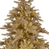 Homesmiths Tiffany Fir Glitter Gold 210cm