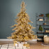 Homesmiths Tiffany Fir Glitter Gold 210cm
