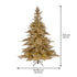 Homesmiths Tiffany Fir Glitter Gold 210cm