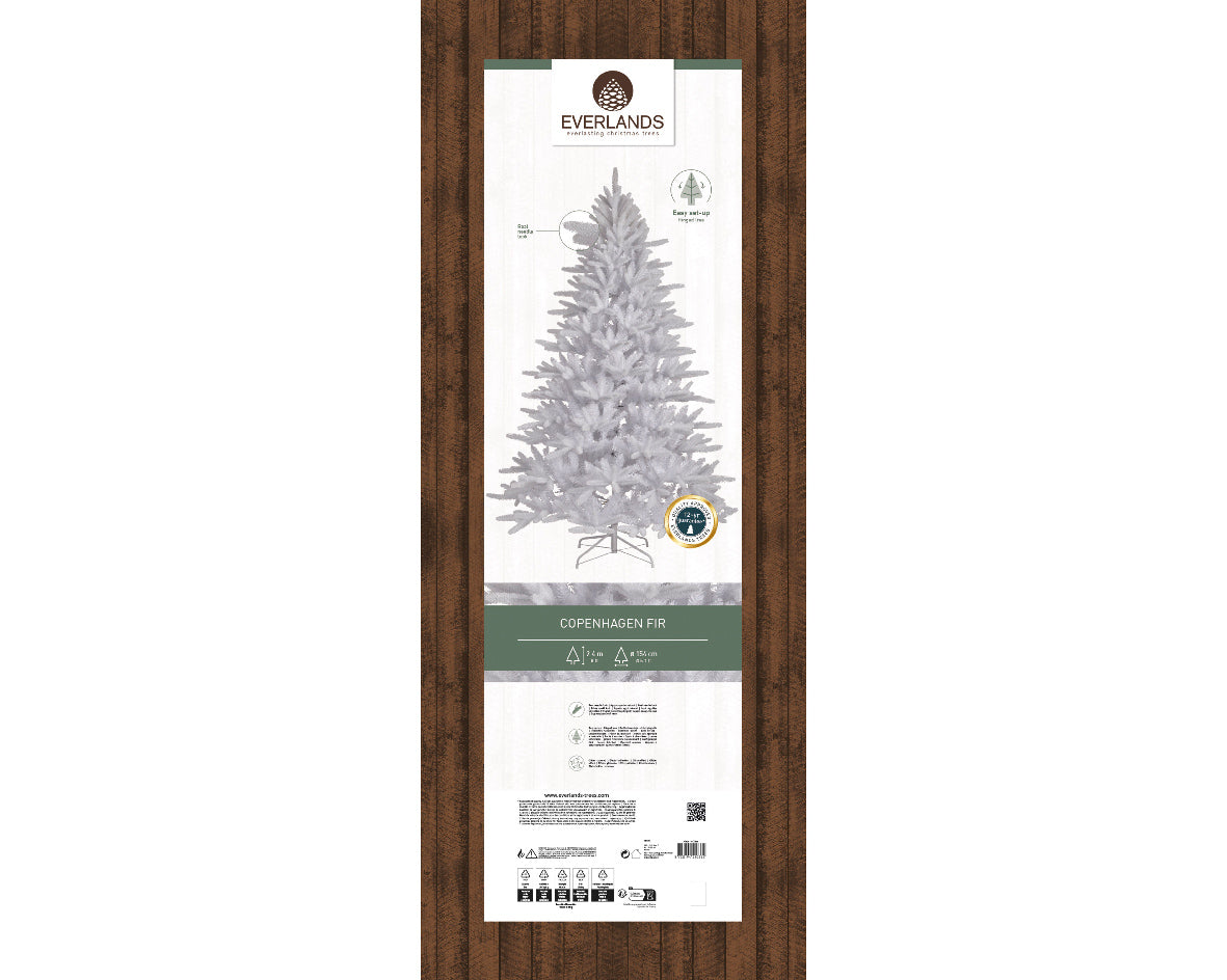 Homesmiths Copenhagen Fir Glitter 240cm