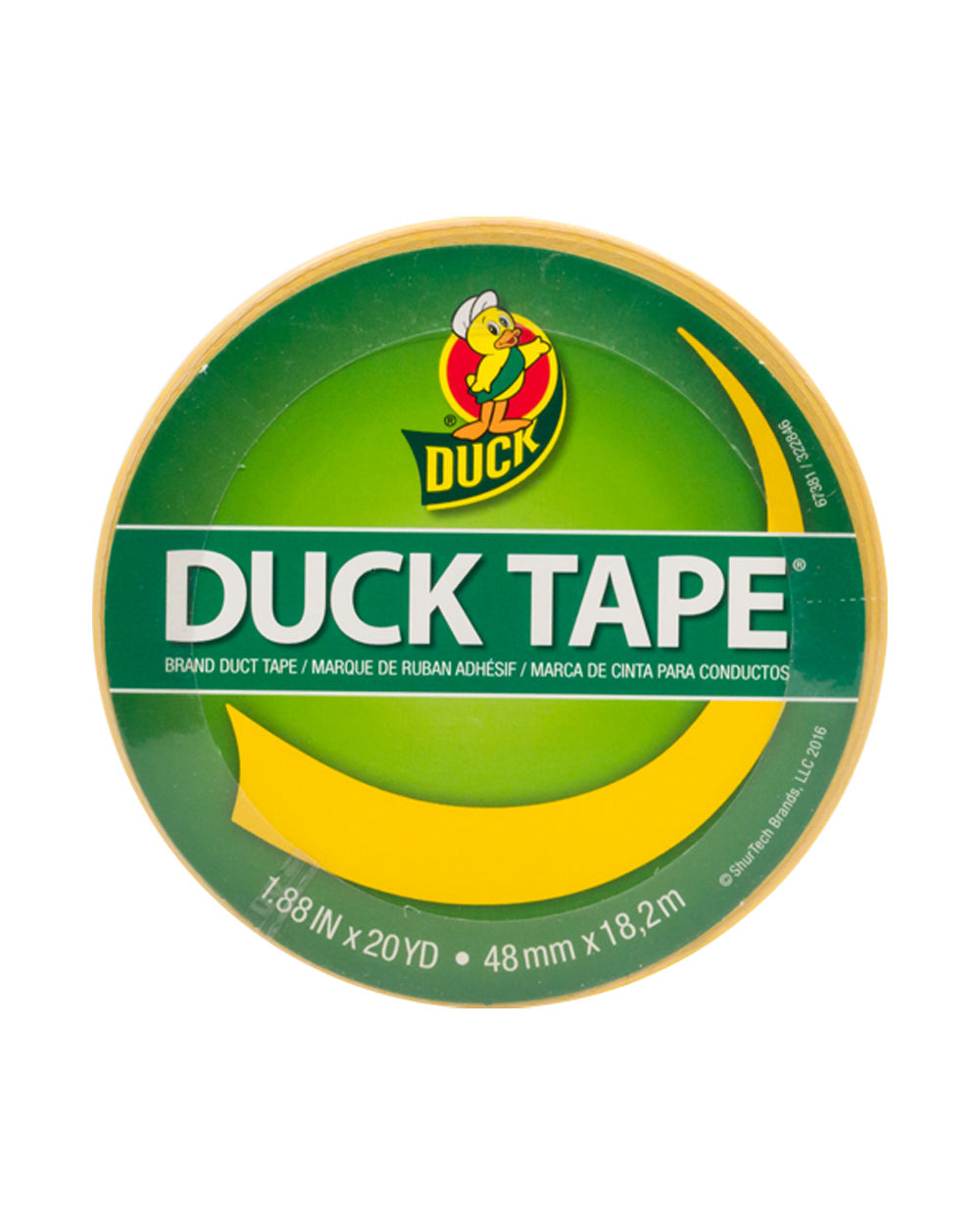 Shurtech 1.88 inch x 20 Yard Yellow Duct Tape