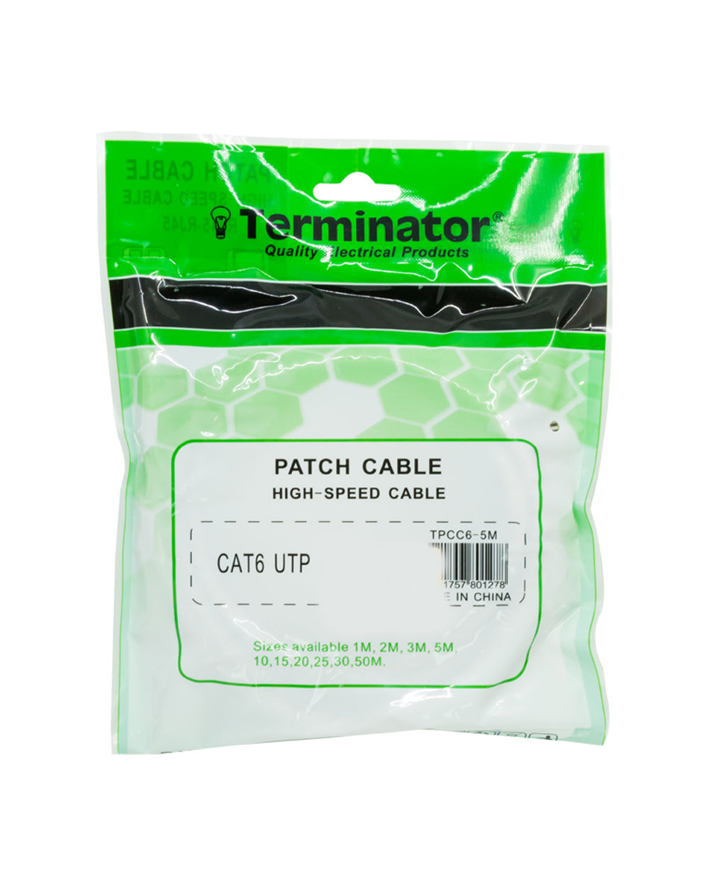 Terminator Patch Cord CAT 6 Cable 5 Metre
