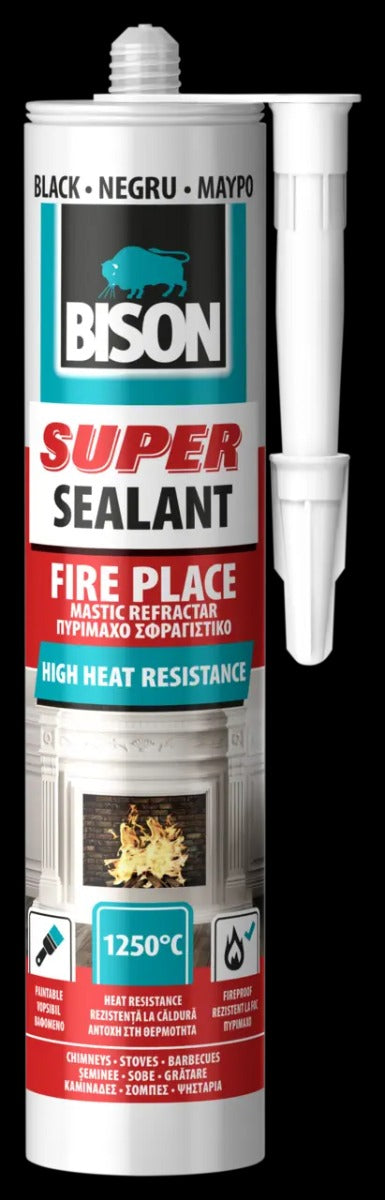 Bison Fire Place Sealant Cartridge 530g