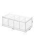 Inter design Crisp Tea Storage Organizer Clear