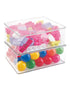 Interdesign Kitchen Binz Stackable Box 11.3 x 13.3 x 5 inch Clear