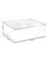 Interdesign Kitchen Binz Stackable Box 11.3 x 13.3 x 5 inch Clear