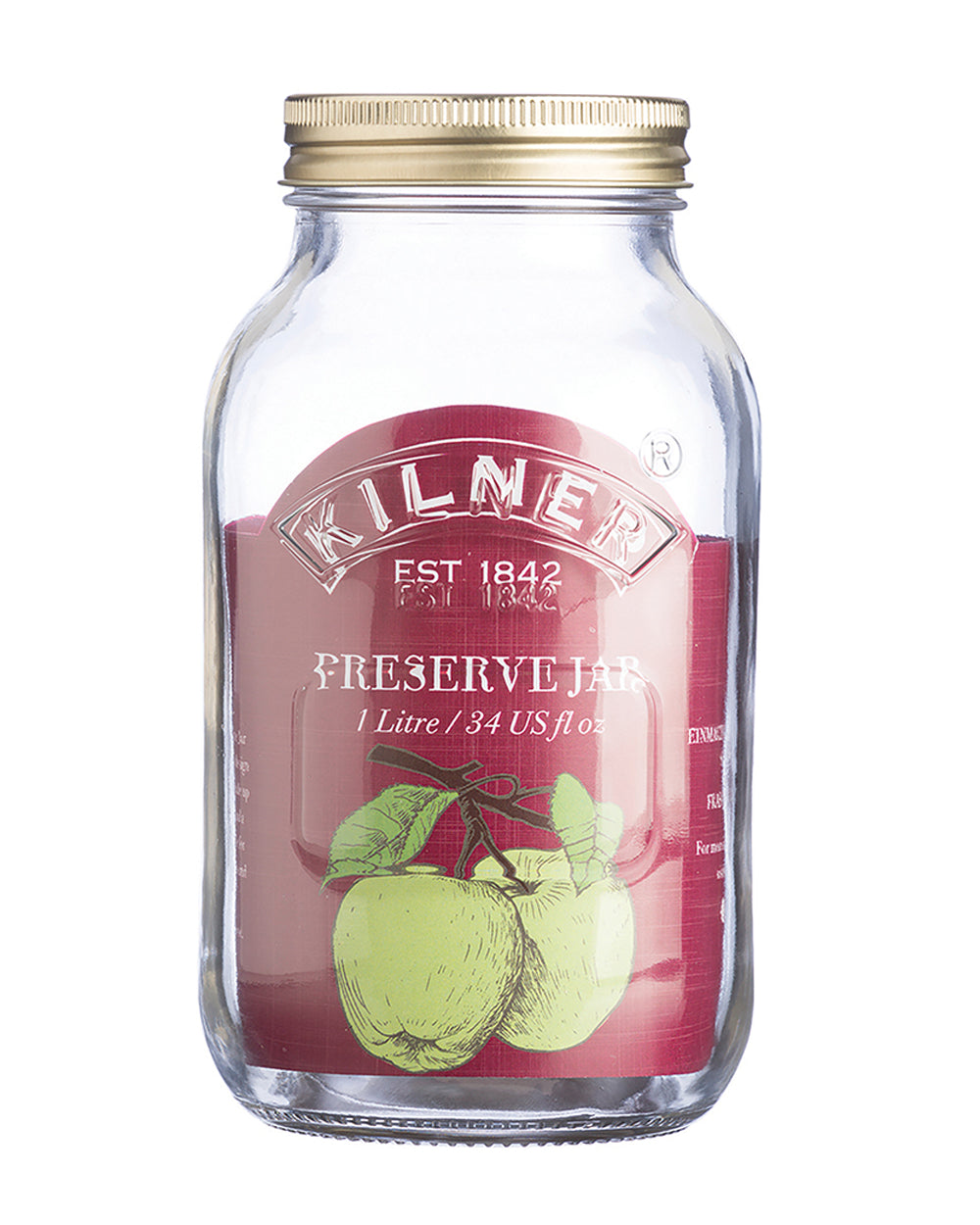 Kilner Preserve Jar 1L