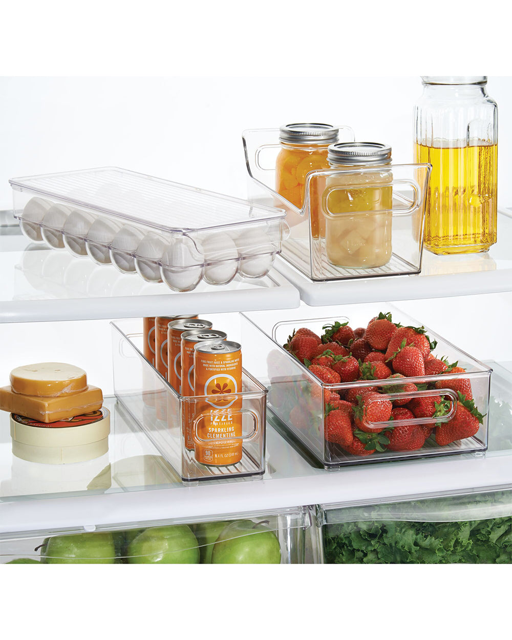 Interdesign Fridge Binz Egg Holder Large Clear