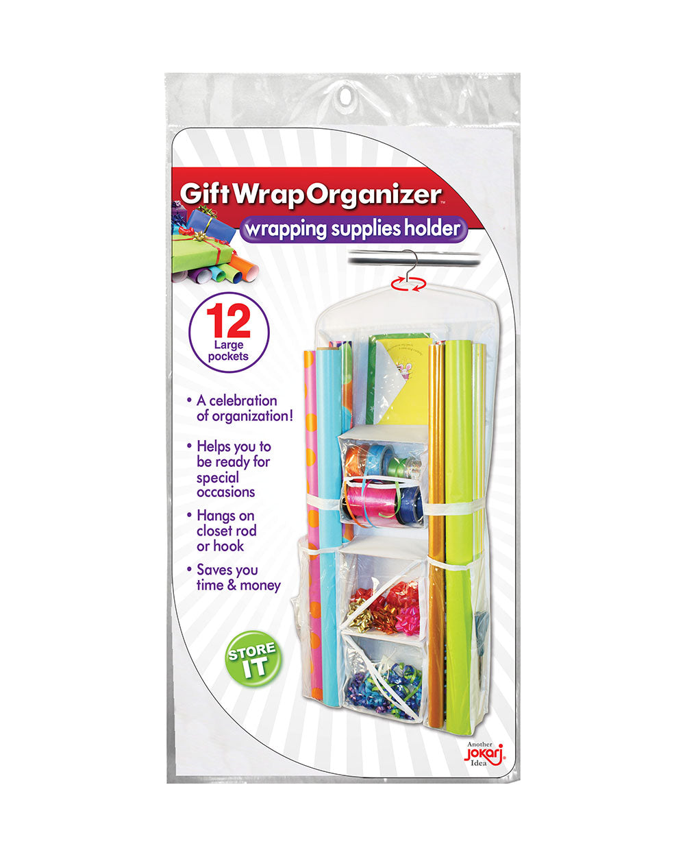 Jokari Gift Wrap Organizer