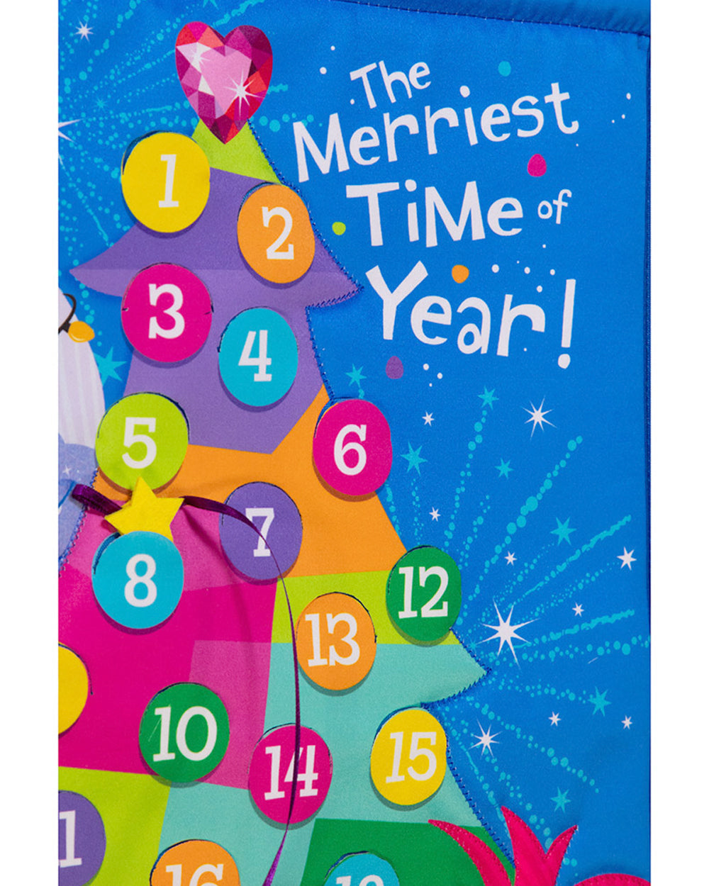 Homesmiths Christmas 19 inch Fabric Trolls Advent Calendar