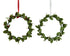 Homesmiths Mistletoe Wreath White & Rosemary Green 20cm